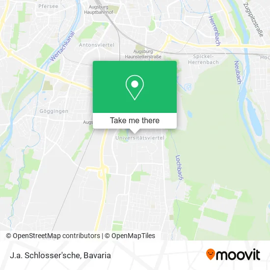 Карта J.a. Schlosser'sche