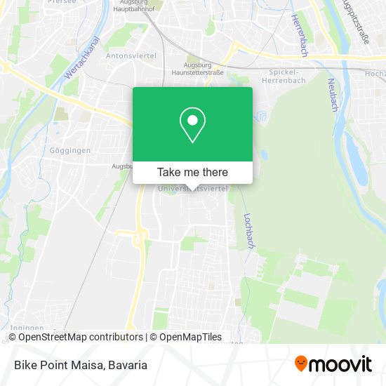 Карта Bike Point Maisa