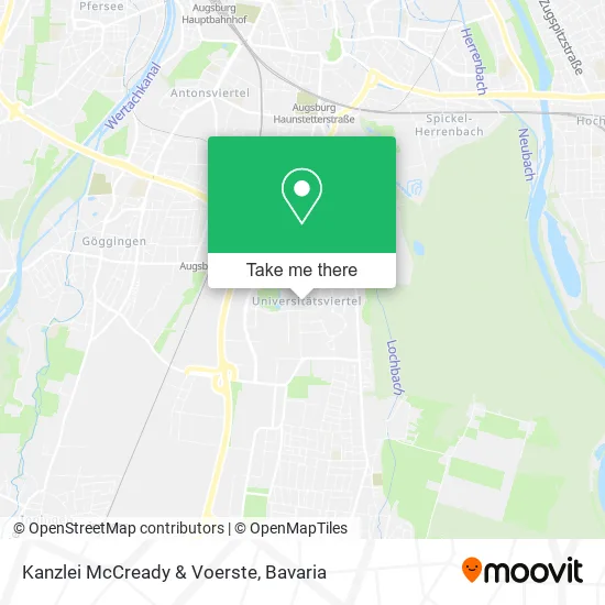 Карта Kanzlei McCready & Voerste