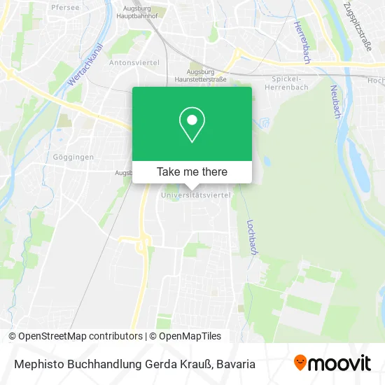 Mephisto Buchhandlung Gerda Krauß map