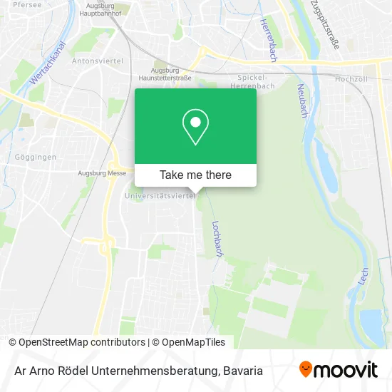 Карта Ar Arno Rödel Unternehmensberatung