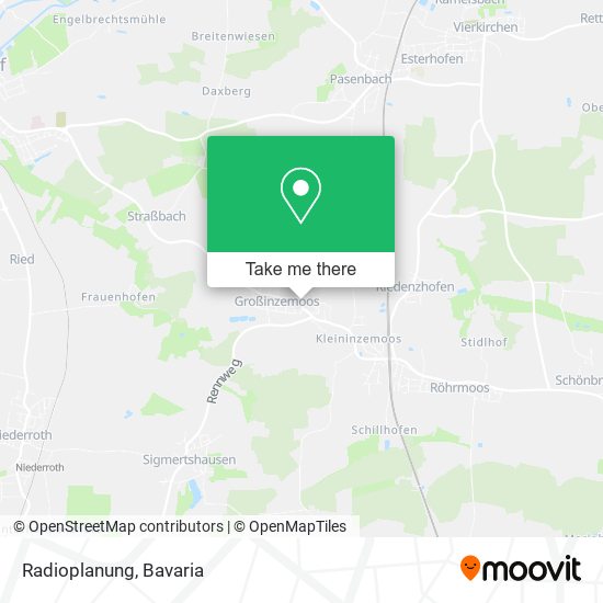 Radioplanung map