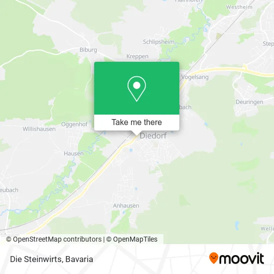 Карта Die Steinwirts