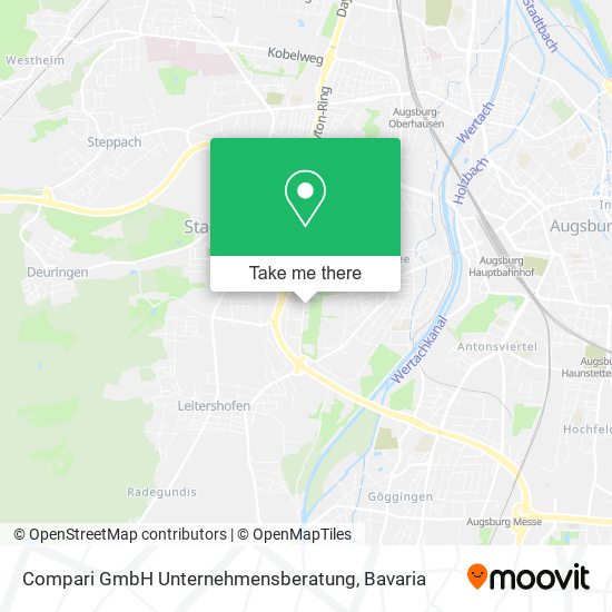 Compari GmbH Unternehmensberatung map