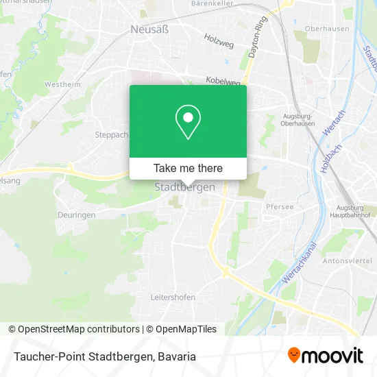 Карта Taucher-Point Stadtbergen