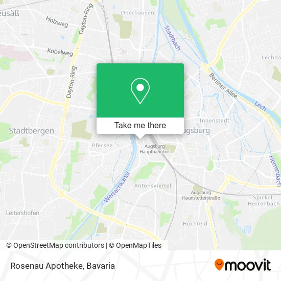 Rosenau Apotheke map