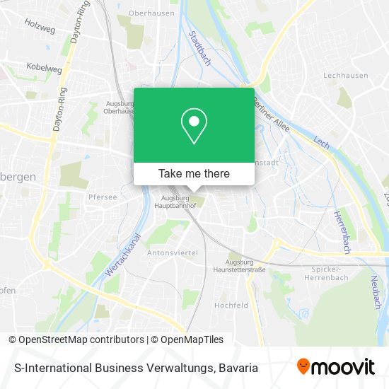 S-International Business Verwaltungs map