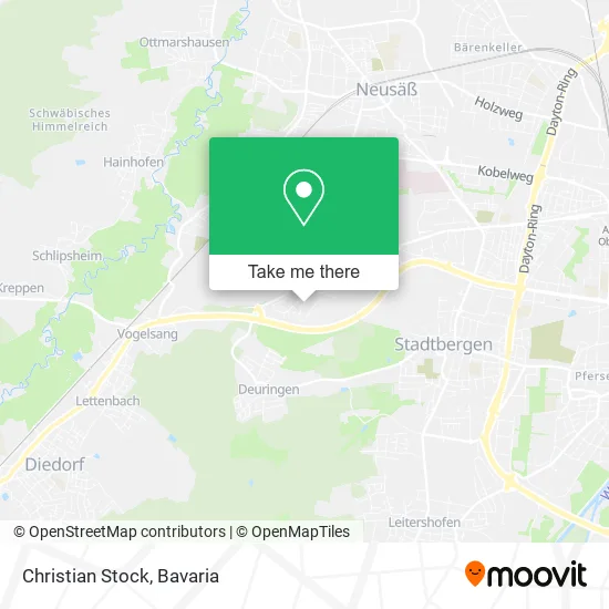 Christian Stock map