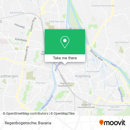 Карта Regenbogenschw