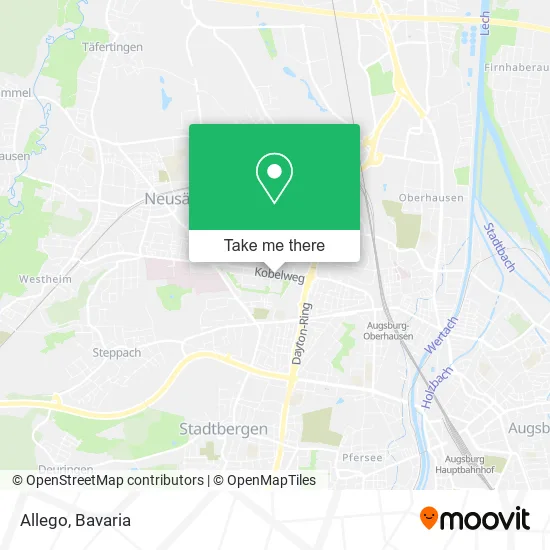 Карта Allego
