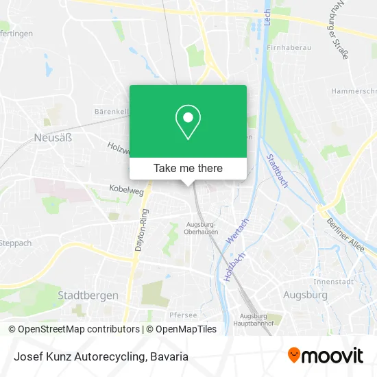 Карта Josef Kunz Autorecycling