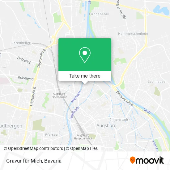 Карта Gravur für Mich