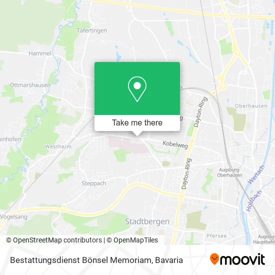 Карта Bestattungsdienst Bönsel Memoriam