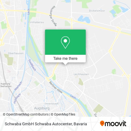 Карта Schwaba GmbH Schwaba Autocenter