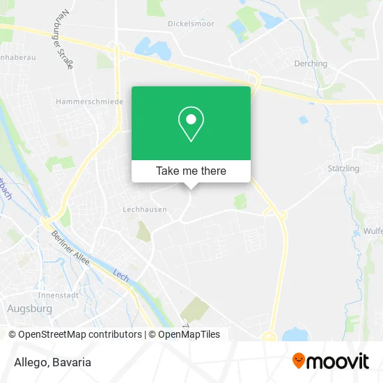 Карта Allego