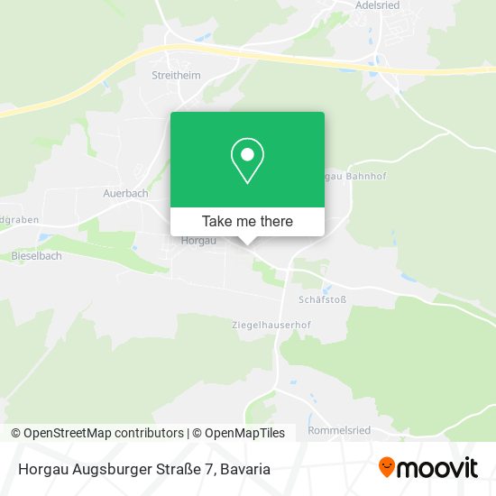 Horgau Augsburger Straße 7 map
