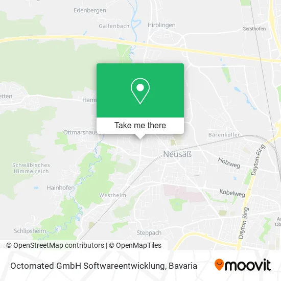 Карта Octomated GmbH Softwareentwicklung