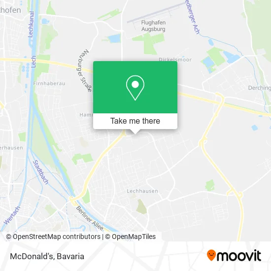 Карта McDonald's