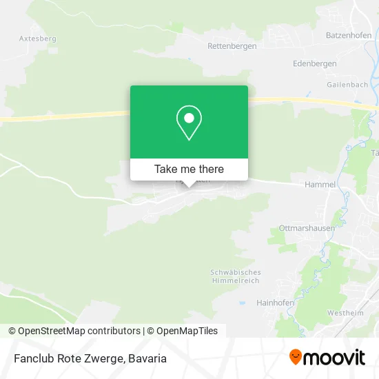 Карта Fanclub Rote Zwerge