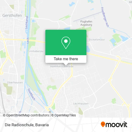 Карта Die Radioschule