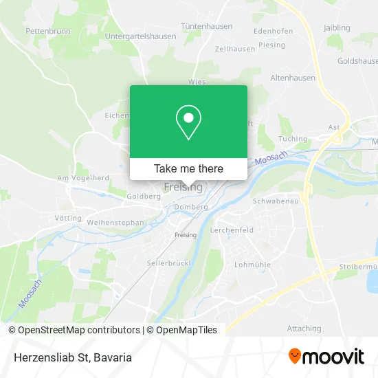Карта Herzensliab St