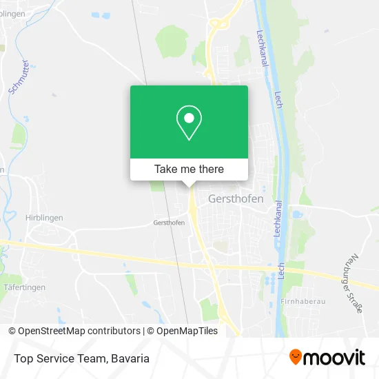 Карта Top Service Team
