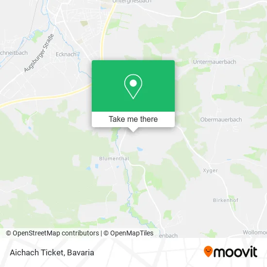 Карта Aichach Ticket