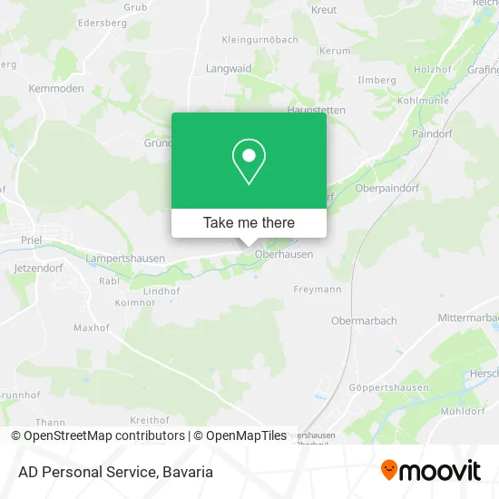 Карта AD Personal Service