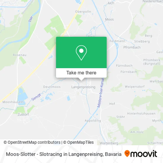 Карта Moos-Slotter - Slotracing in Langenpreising