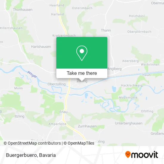 Карта Buergerbuero