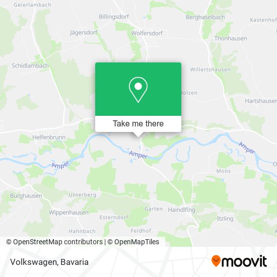 Volkswagen map