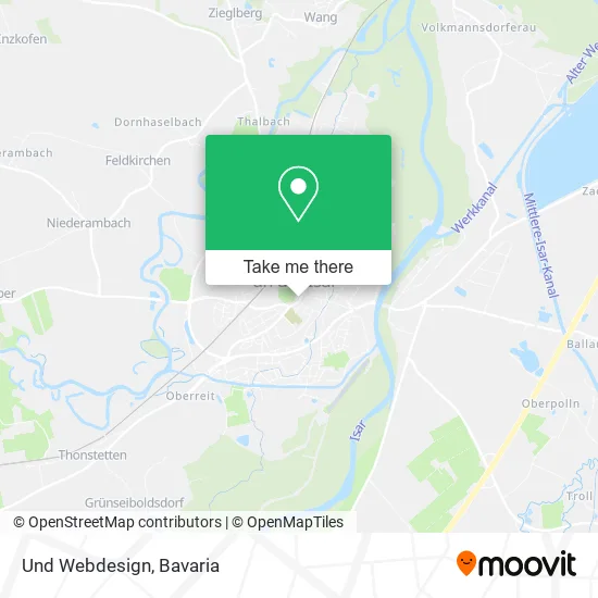 Und Webdesign map