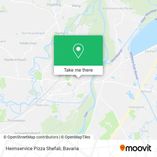 Карта Heimservice Pizza Shefali