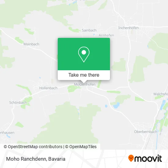 Карта Moho Ranchdenn