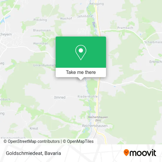 Карта Goldschmiedeat