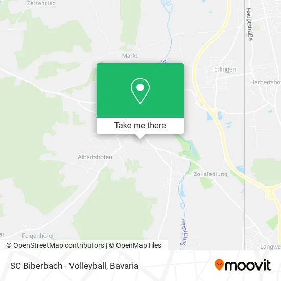 Карта SC Biberbach - Volleyball