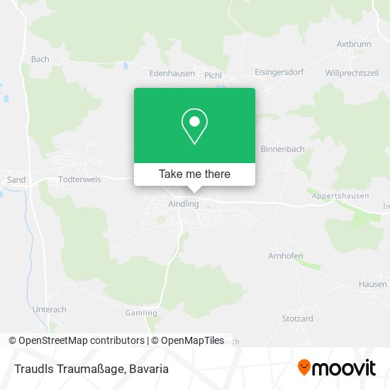 Traudls Traumaßage map