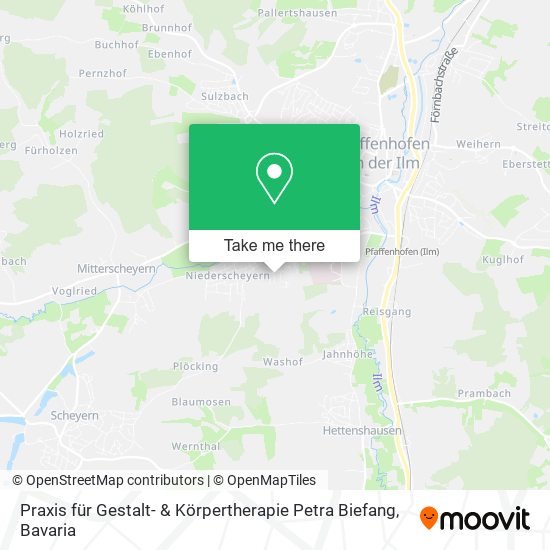 Praxis für Gestalt- & Körpertherapie Petra Biefang map