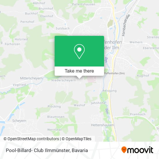 Pool-Billard- Club Ilmmünster map