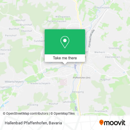 Hallenbad Pfaffenhofen map