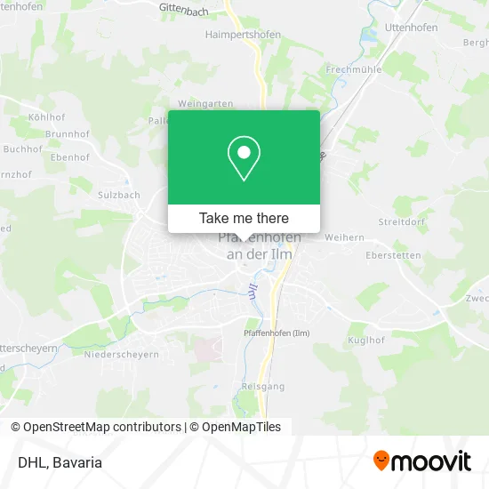 Карта DHL