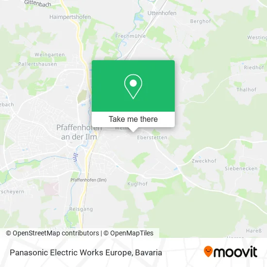 Карта Panasonic Electric Works Europe
