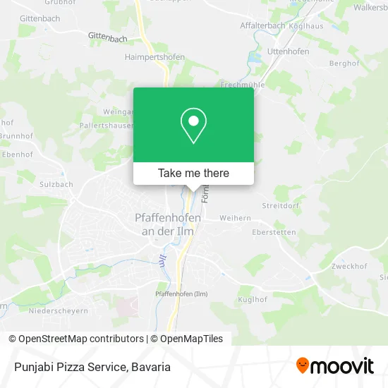 Карта Punjabi Pizza Service