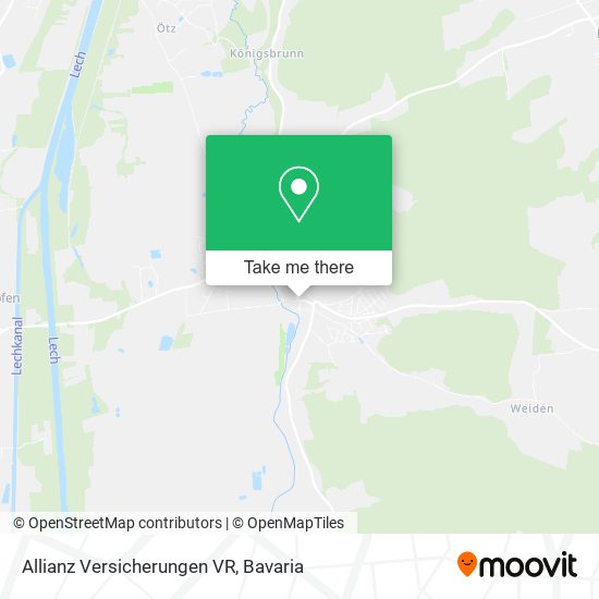 Allianz Versicherungen VR map