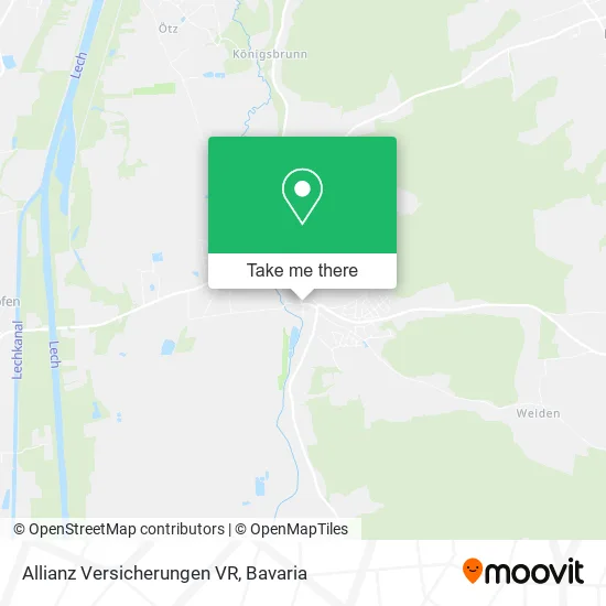 Карта Allianz Versicherungen VR