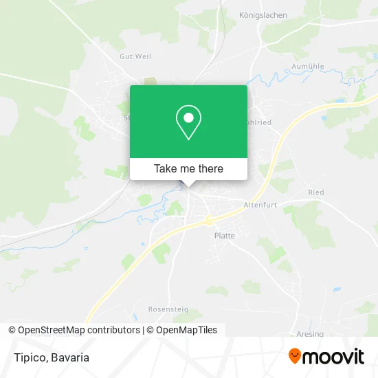 Карта Tipico