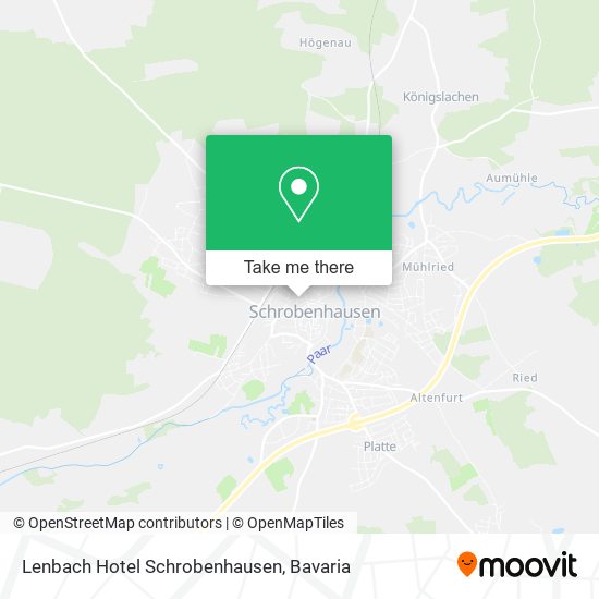 Lenbach Hotel Schrobenhausen map