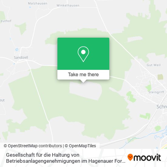 Gesellschaft für die Haltung von Betriebsanlagengenehmigungen im Hagenauer Forst map