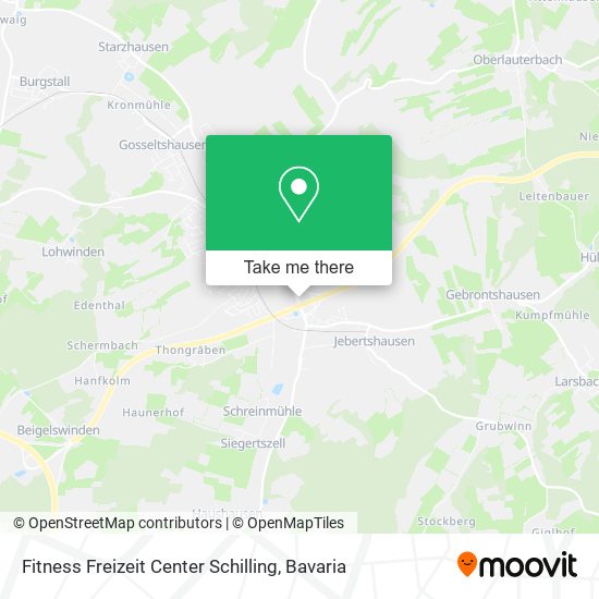 Fitness Freizeit Center Schilling map