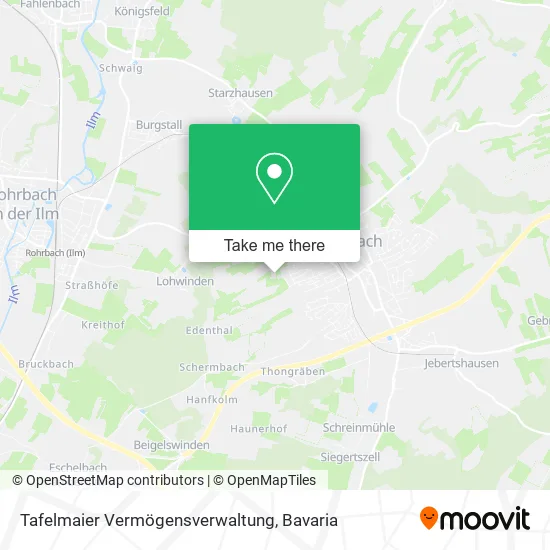 Карта Tafelmaier Vermögensverwaltung